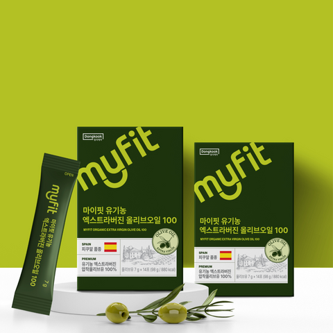 DongKook Pharmaceutical MyFit Organic Cold-Pressed Extra Virgin Olive Oil 100 588ml (14 sticks x 6)