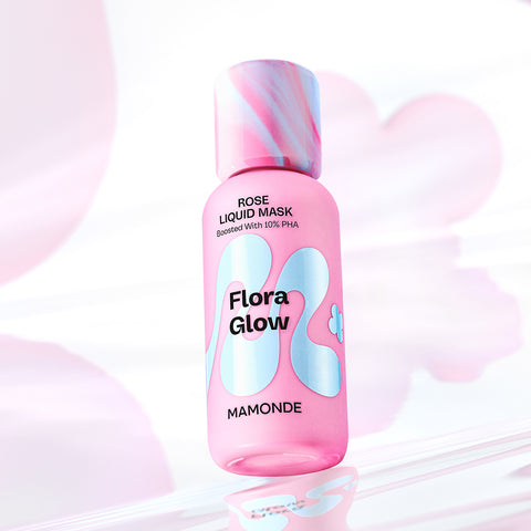 Mamonde Flora Glow Rose Liquid Mask 80ml + Pore Control Peony Liquid Mask 80ml