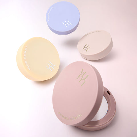 Luna Photo Finisher Powder Pact Set - SPF25 PA++ 8.5/7.8g + Bubbling Gum Gloss 4.3ml (includes Blur Cushion Mini No.1 & Shopping Bag)