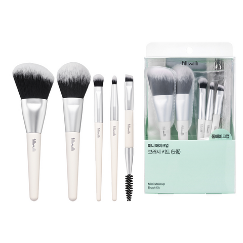 Fillimilli Mini Makeup Brush 5-Piece Kit