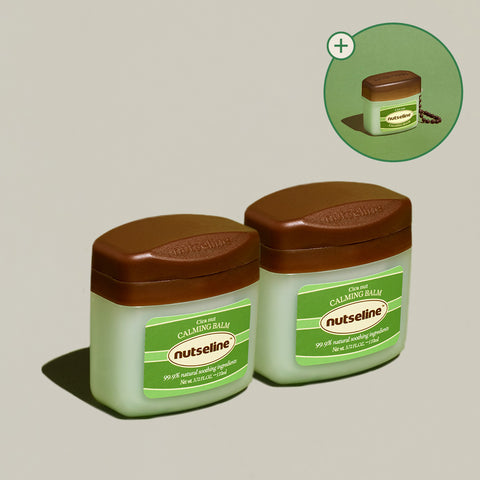 Nutseline Cica Nut Calming Balm Season 2 (110ml x 2) + Free Mini Balm
