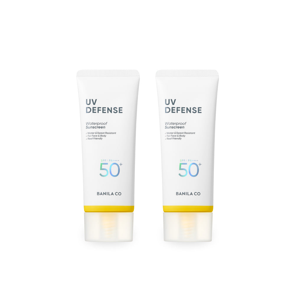 Banila Co UV Defense Waterproof Sunscreen 100ml (2 Pack)