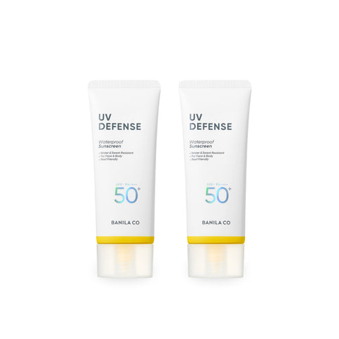 Banila Co UV Defense Waterproof Sunscreen 100ml (2 Pack)