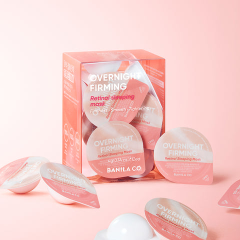 Banila Co Overnight Firming Retinol Sleeping Mask Travel Kit 4g x 12
