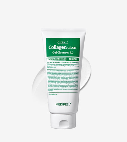 Medipeel Green Cica Collagen Clear 2.0 Cleansing Foam 300ml