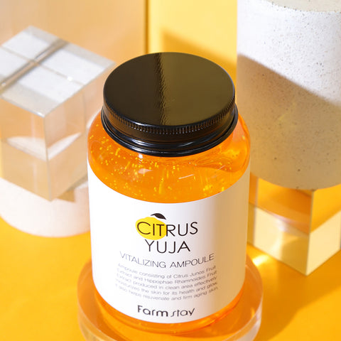 Farmstay Citrus Yuzu Vitalizing Ampoule 250ml (2 pack)