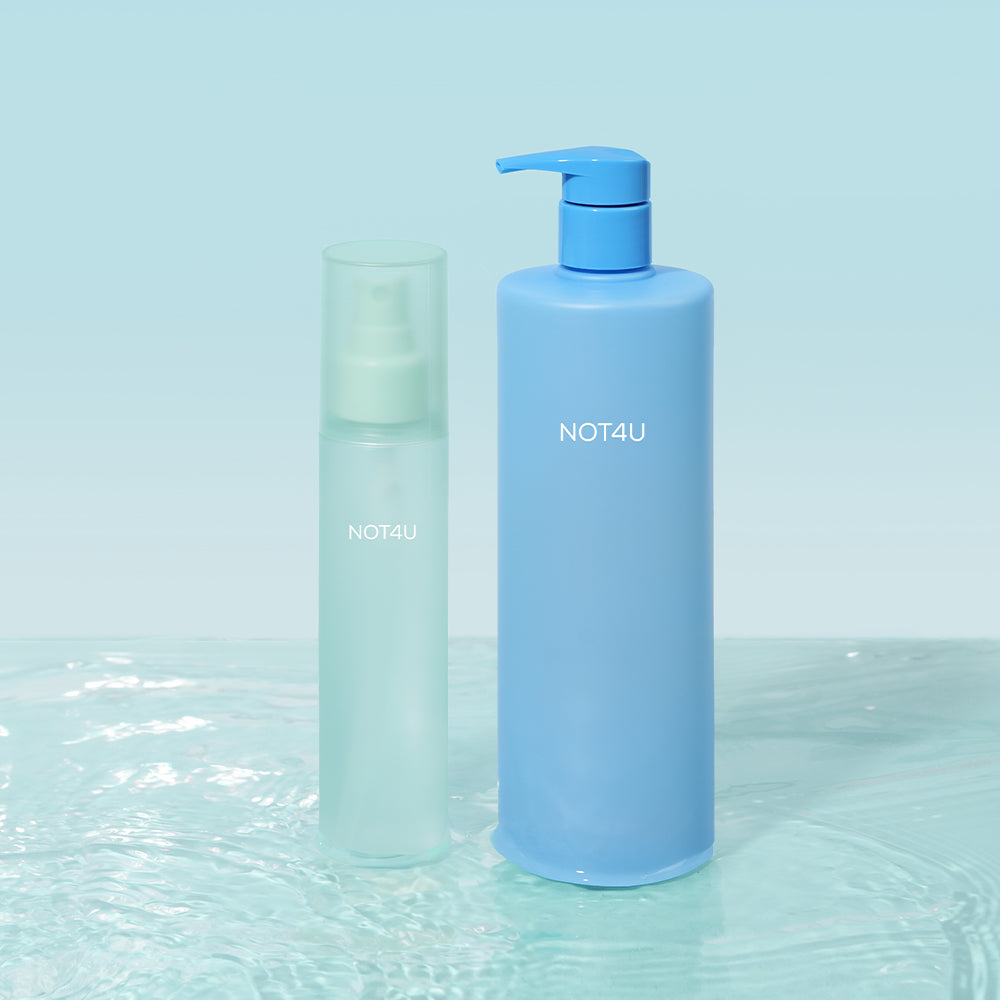 NOT4U Soft Body Mist & Clear Acne Body Wash (115ml+500ml)