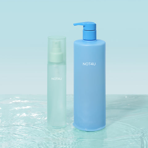 NOT4U Soft Body Mist & Clear Acne Body Wash (115ml+500ml)