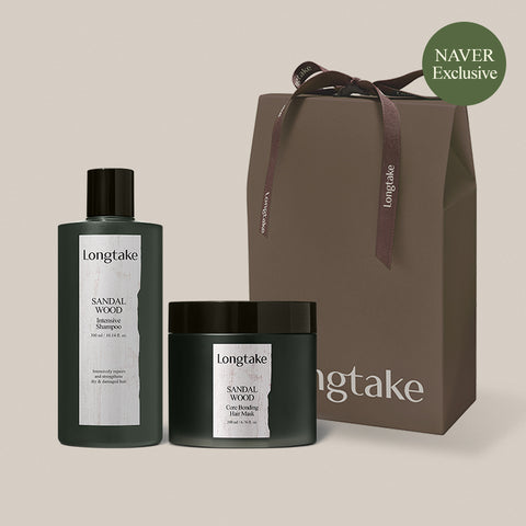 Longtake Hair 2-Piece Gift Set (Shampoo + Protein Hair Mask)