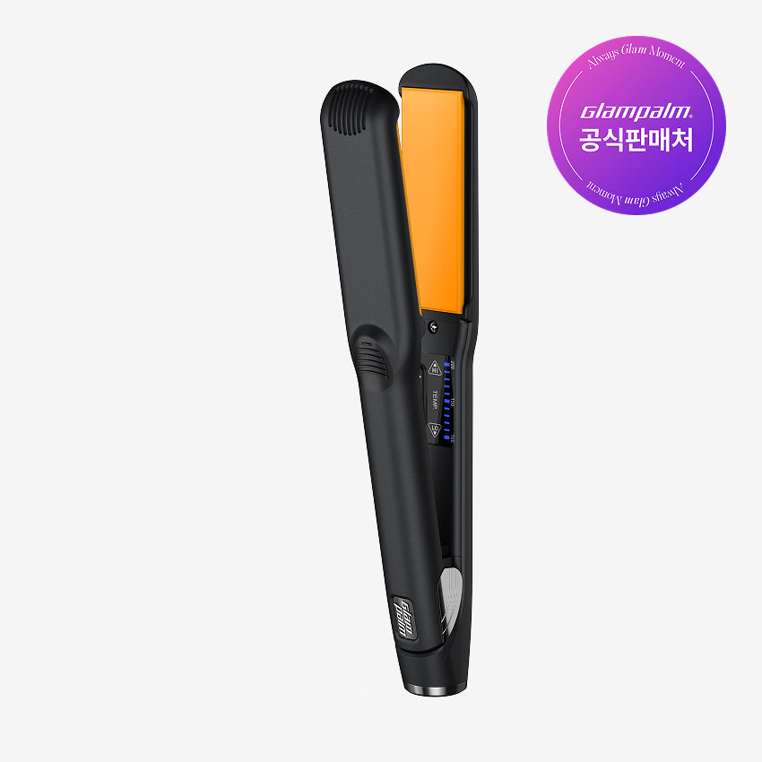 Glampalm Glam Muse Classic Flat Semi-Wide Pango Iron GP313 32mm