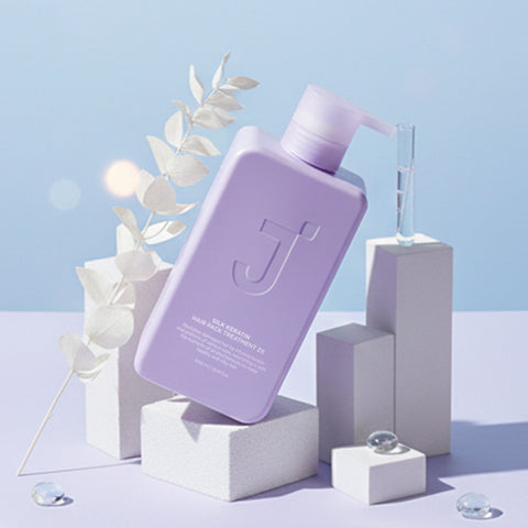 Jsoop Silk Keratin 2X Hair Pack Conditioner Treatment - Extreme Damage, Floral, 1000ml