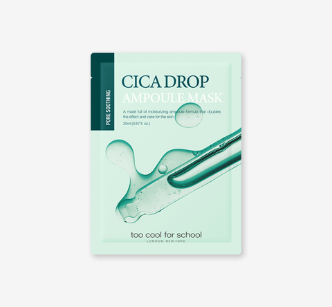 Too Cool For School Drop Ampoule Mask 20g 5 sheets (3 types)