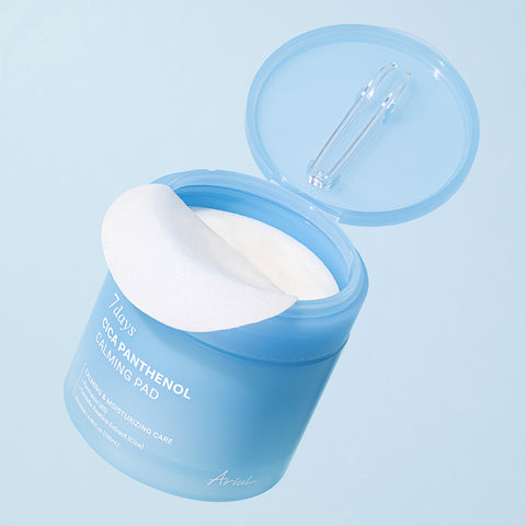 Ariul Seven Days Cica Panthenol Calming Pads, 100 Sheets
