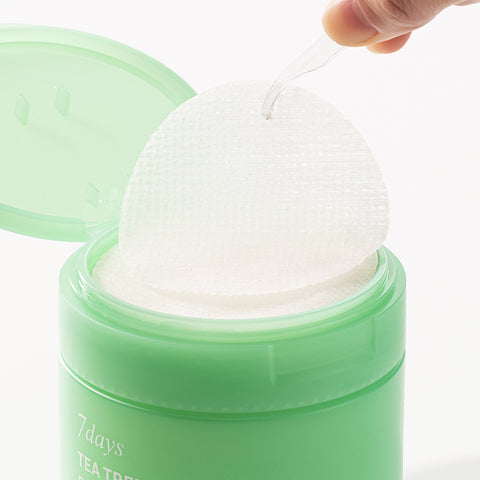 Ariul Seven Days Cica Panthenol Calming Pads 100pcs + Seven Days Tea Tree Peeling Pads 70pcs