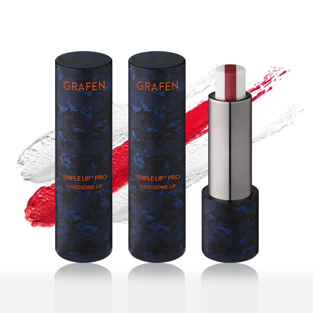 Grafen TripleFlip Handsome Lip Balm 4.3g (2 pack)