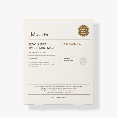 JM Solution Bio Vita Duo Brightening Hydrogel Mask 4P
