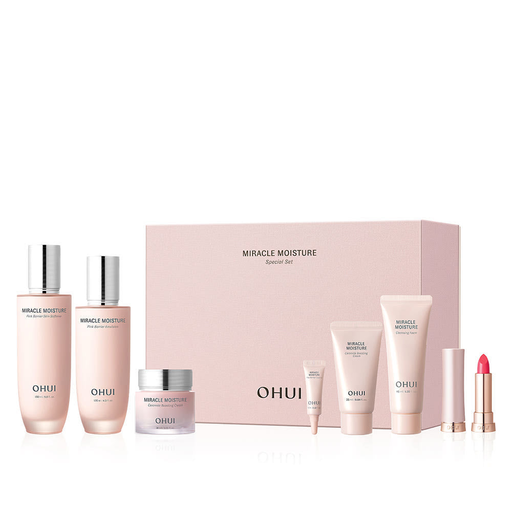 OHUI Miracle Moisture Pink Barrier 3-Piece Set