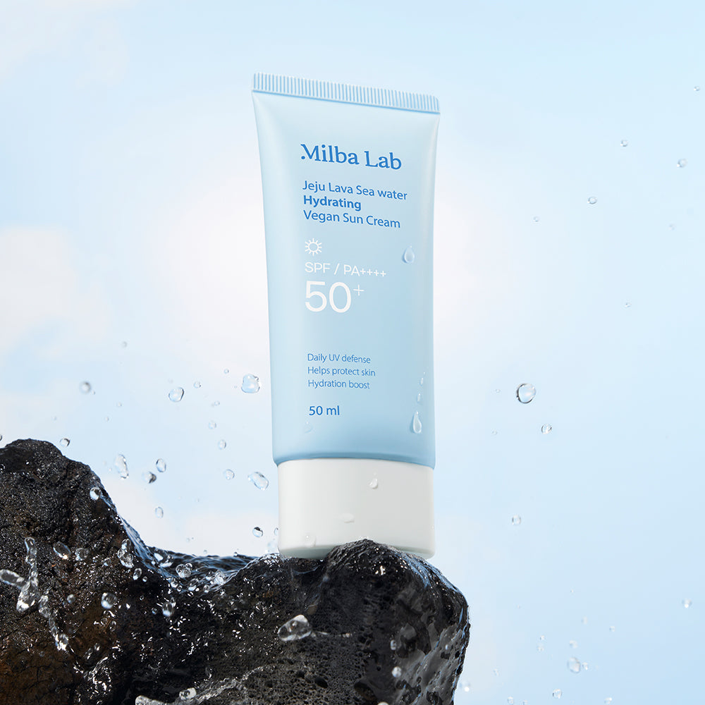 Milk Baobab MilbaLab Jeju Lava Seawater Moisturizing Vegan Sunscreen 50ml