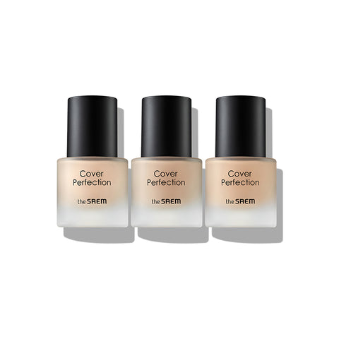 The Saem Cover Perfection Concealer Foundation Mini 15ml (3 Shades)