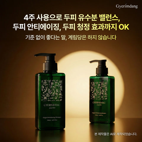 Gyerimdang Premium Natural Hair Loss Shampoo 500ml