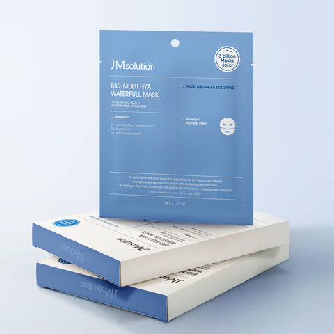 JM Solution Hydrogel High-Concentration Ampoule Mask Pack 4 Types (4 Pack)