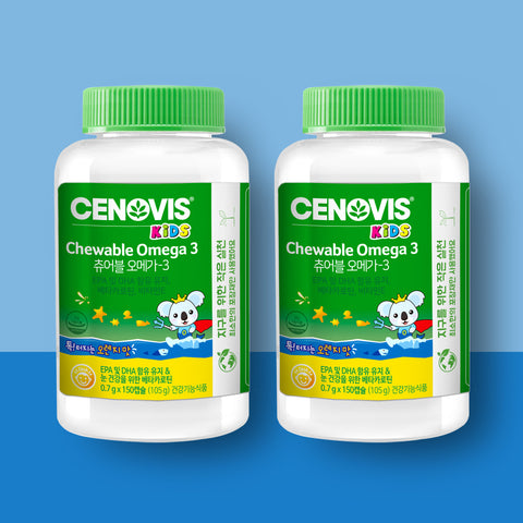 Cenovis Kids Chewable Omega-3 700 mg x 150 Capsules (2 Pack)