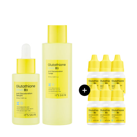 It's Skin Glutathione Shot B3 Serum & Toner Set (30ml & 120ml)