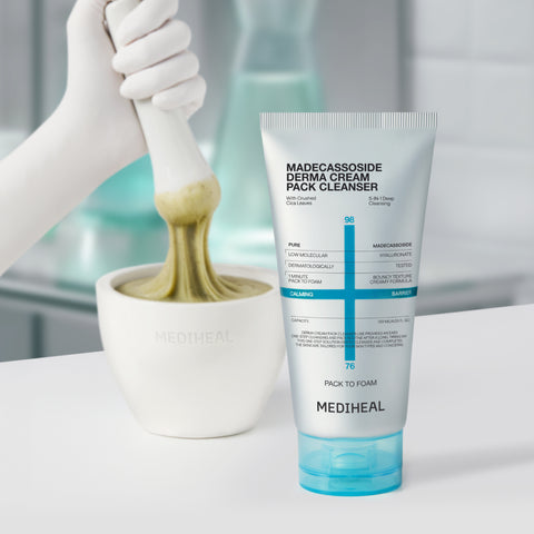 Mediheal Derma Cream Pack Cleanser Madecassoside 120ml
