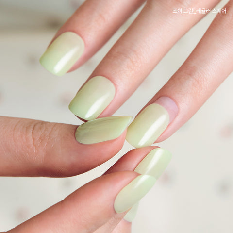 Dashing Diva Magic Press Joy Green (Regular Round) Nail Tips