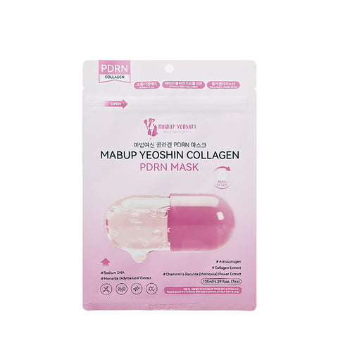 Mabup Yeoshin Mask Pack - PDRN Collagen, 7 Sheets (Daily 1-Pack)