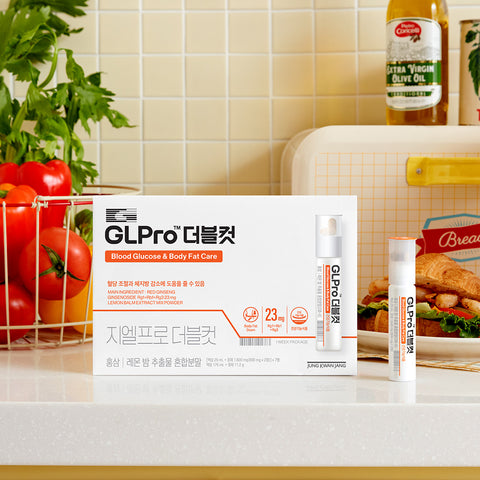 JungKwanJang GLPro Blood Sugar Balance 3-Week (21 Bottles) + Double Cut 7-Day
