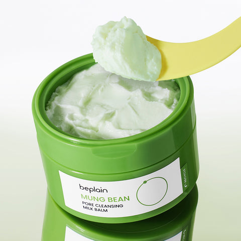 Beplain Cleansing Balm 100ml 2-Piece Set (Mung Bean Pore Cleansing Milk Balm / Vita C Brightening Cleansing Balm)