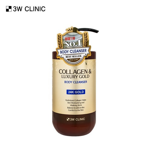 3W CLINIC Collagen & Luxury Gold Body Cleanser 750ml