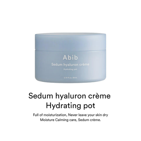 Soonsu Beauty Sedum Hyaluron Creme Hydrating Pot side view