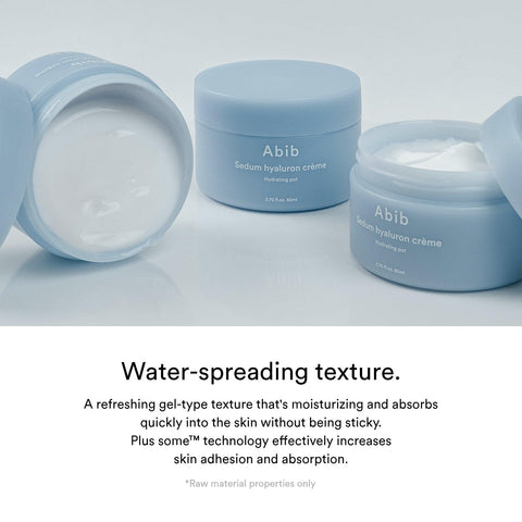Soonsu Beauty Sedum Hyaluron Creme Hydrating Pot application use