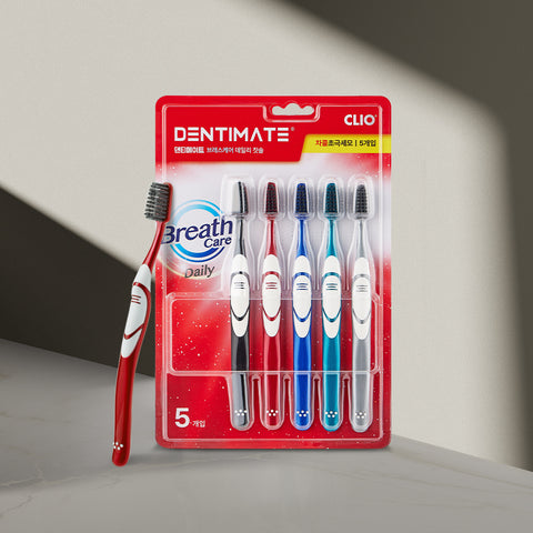 Clio Dentimate Daily Breathcare Ultra-Fine Bristle Interdental Toothbrush 10pcs (3-Set)