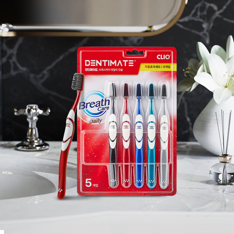 Clio Dentimate Daily Breathcare Ultra-Fine Bristle Interdental Toothbrush 10pcs (3-Set)