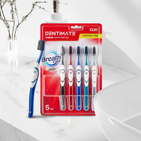 Clio Dentimate Daily Breathcare Ultra-Fine Bristle Interdental Toothbrush 10pcs (3-Set)