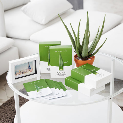 Kim Jeong Moon Aloe Mask Pack (Total 10 Sheets)