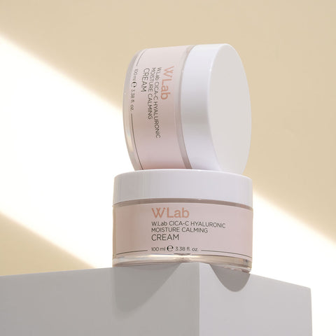 W.Lab Cica C Hyaluronic Moisture Calming Cream 100ml (2 Pack)