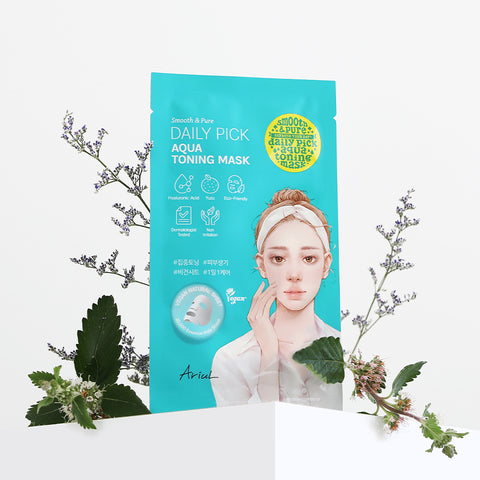 Ariul Smooth & Pure Daily Pick Aqua Toning Mask (5-sheet, 23ml each)