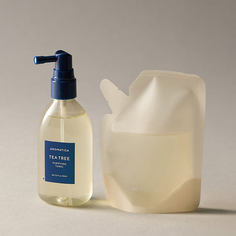Aromatica Scalp Tonic Main & Refill Set (100ml + 100ml)