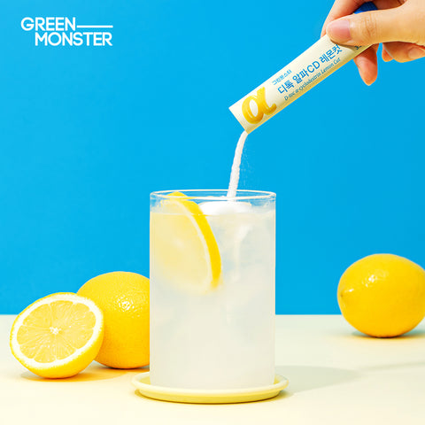 Green Monster Detox Alpha CD Lemon Cut 49g 12 Pack