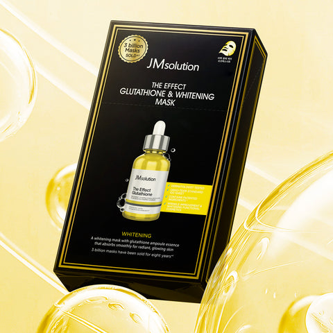 JM Solution The Effect Glutathione Whitening Mask Pack 10P