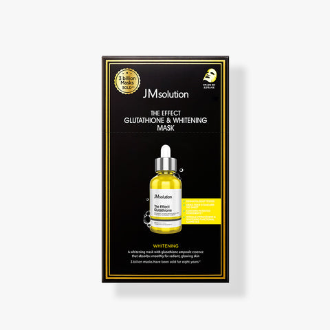 JM Solution The Effect Glutathione Whitening Mask Pack 10P