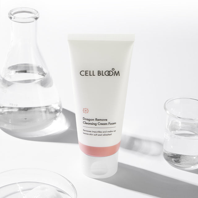 CellBloom Dragon Remove Mild-Alkaline Cleansing Cream Foam 100ml (2 Pack)