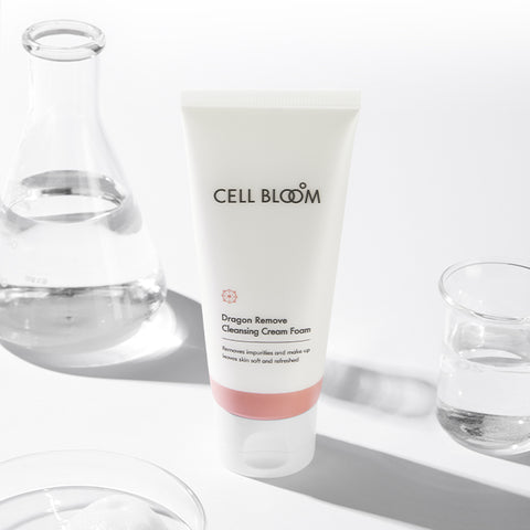 CellBloom Dragon Remove Mild-Alkaline Cleansing Cream Foam 100ml (2 Pack)