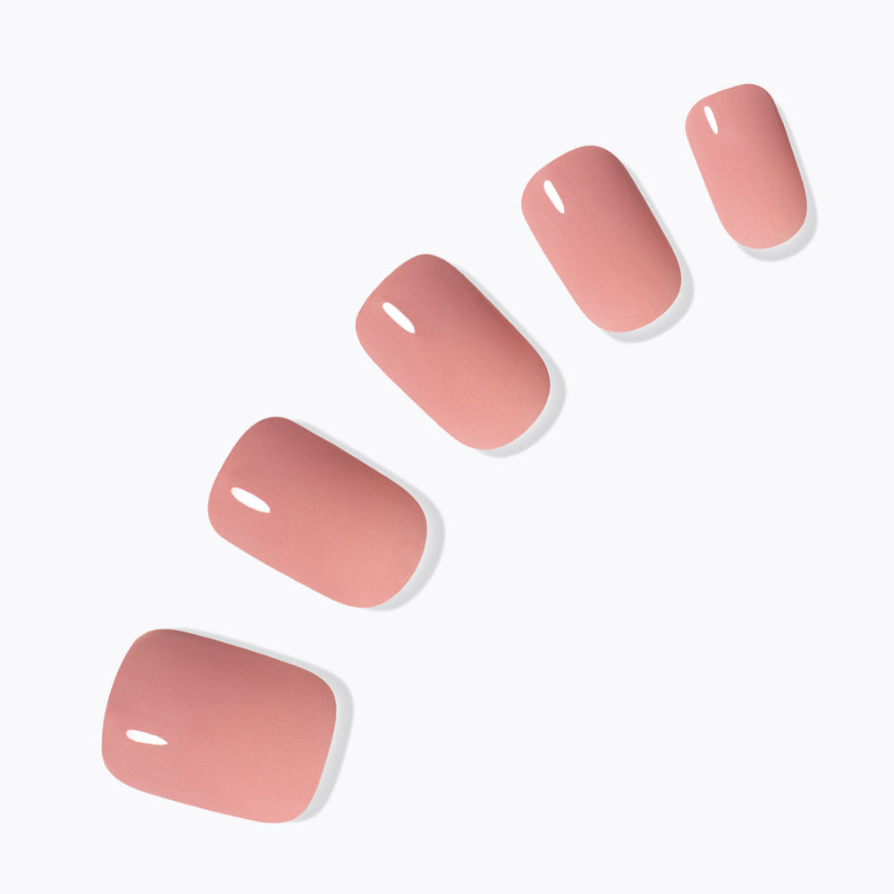 Dashing Diva Magic Press Dry Rose (Regular Round) Nail Tips