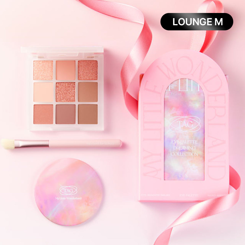 Too Cool For School Tag Wonderland Dreaming Collection (Wonderland Eye Palette, Hand Mirror & Brush)