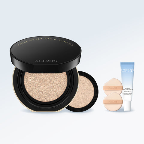AGE20'S Noble Cover Satin Cushion 12g (Full Size + Refill)